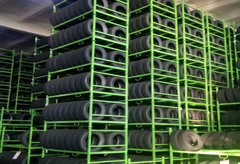 Por que a indústria de armazenamento presta cada vez mais atenção aos racks de pneus?